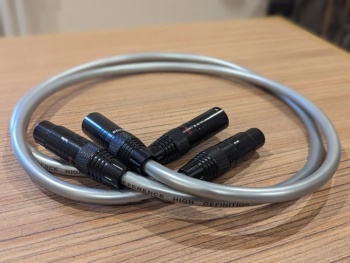 Ecosse The Master Reference Interconnects - 0.8m Mach3 XLR - New Old Stock (WR122)